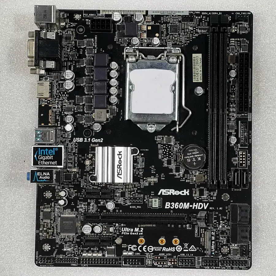 ASROCK B360M-HDV