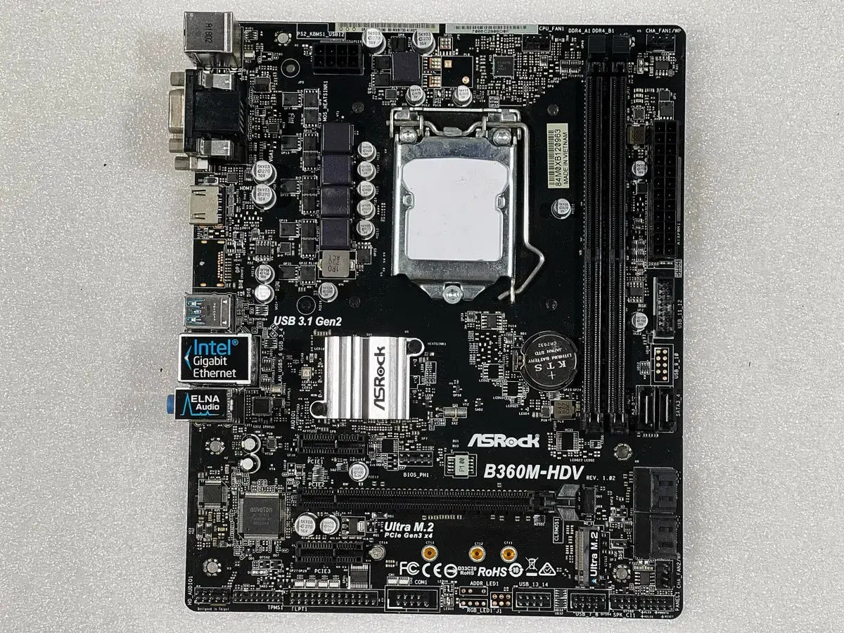 asrock b360m-hdv