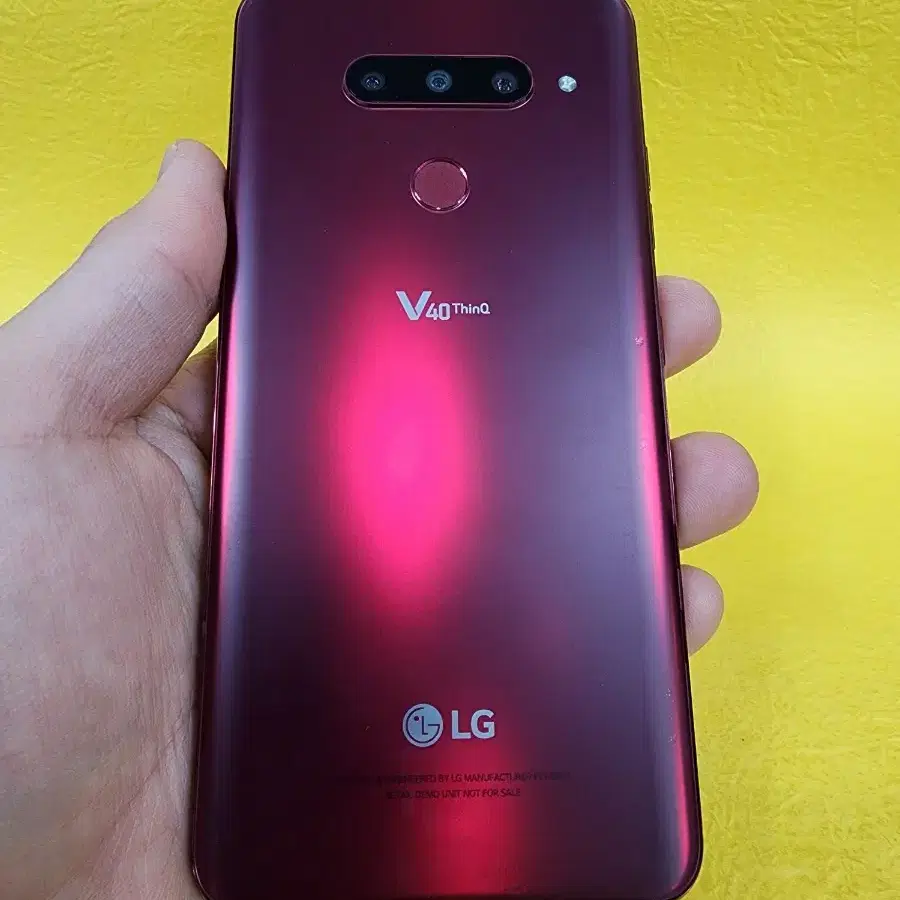 LG V40 128기가 레드 *무잔상외관굿상태굿~/#90616