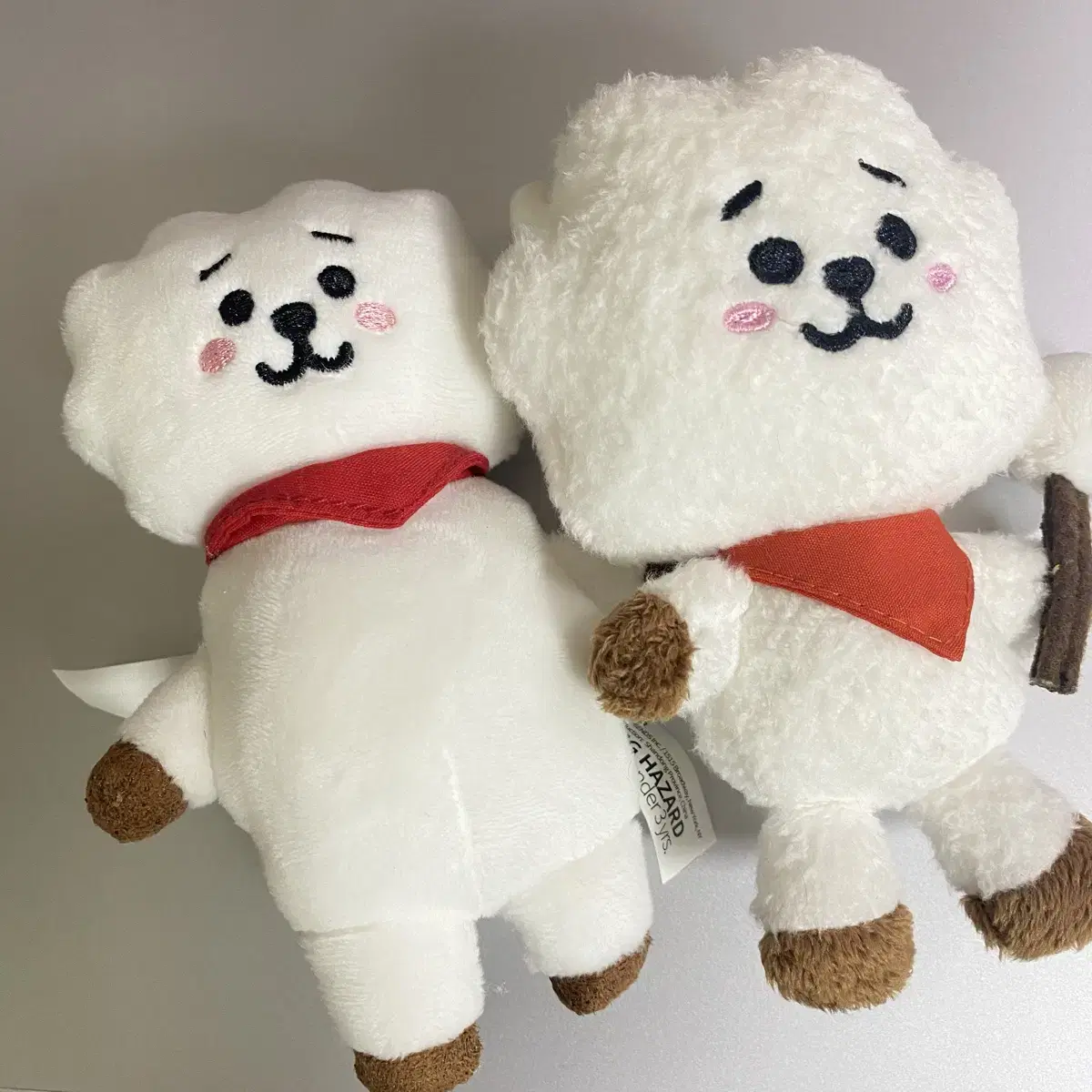 bt21 알제이 인형 키링 2종