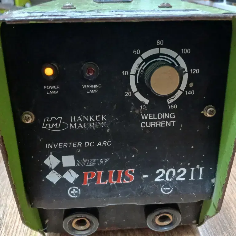 NEW PLUS - 202 ll 아크 용접기 5KVA 한국머신 한국산