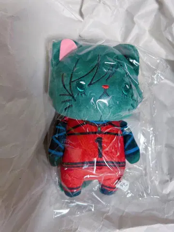 블루락 안대 봉제 인형 키링 withCAT 이토시 린