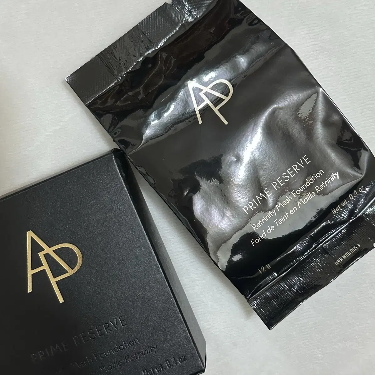 AP뷰티 채정안크림 프라임리저브 리트리니티크림20ml & 매쉬파운데이션