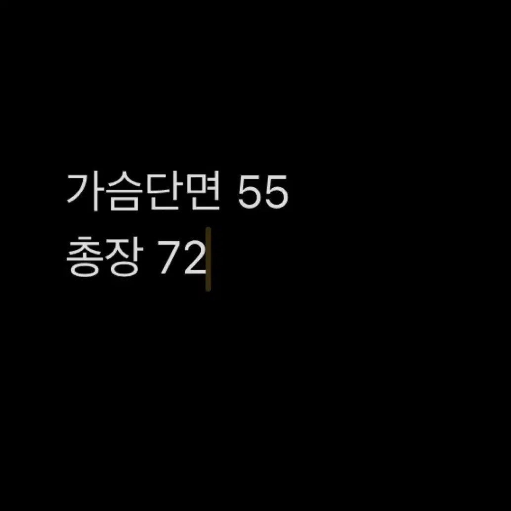 코오롱스포츠 블루 다운 숏패딩