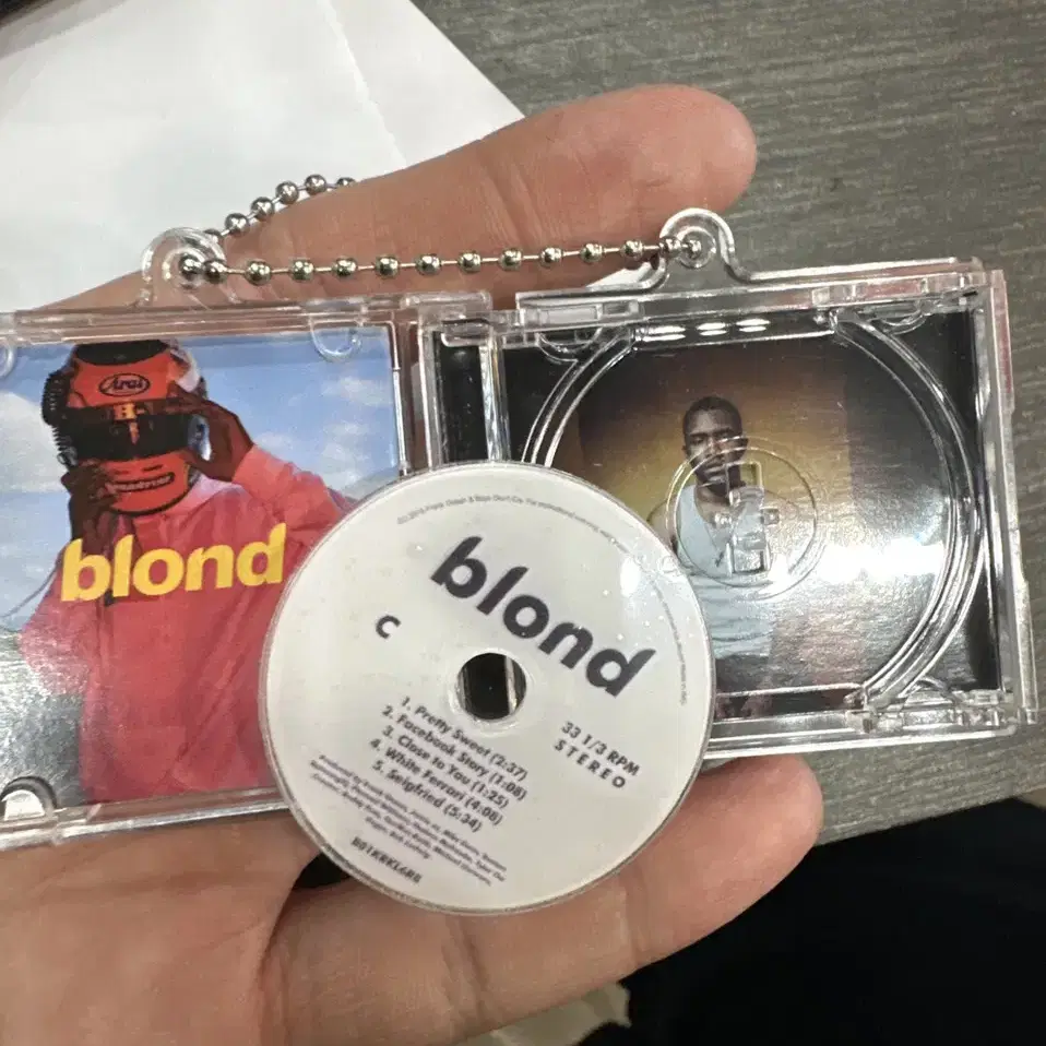 프랭크오션 blond blonde 키링