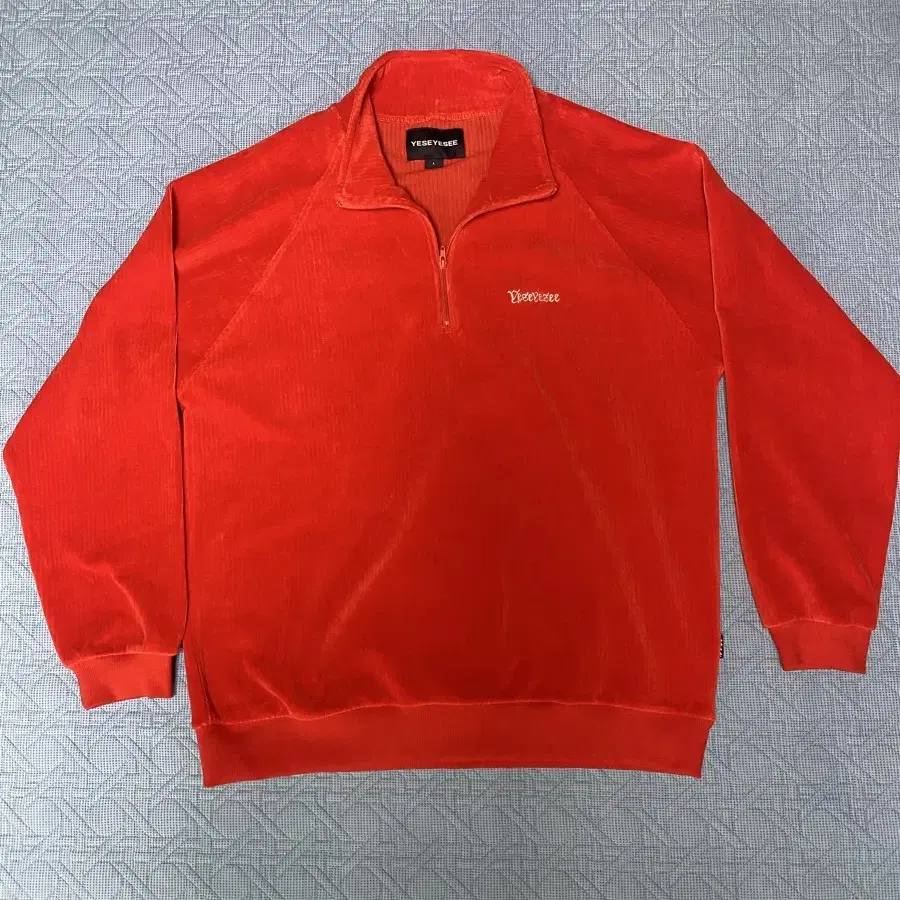 예스아이씨 Velour Halfzip 벨루어 하프집업