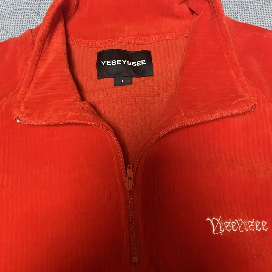 예스아이씨 Velour Halfzip 벨루어 하프집업