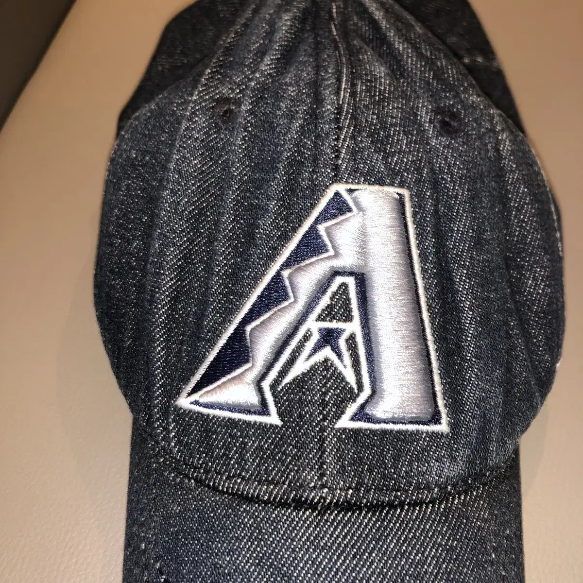 Vintage Mlb arizona denim ball cap