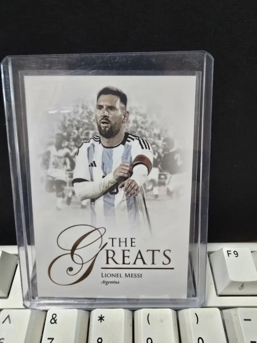 2023 Futera Argentina Lionel Messi The Grates Insert Card