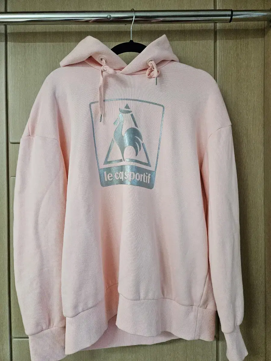 Le Coq hoodie pink M cheapfarm