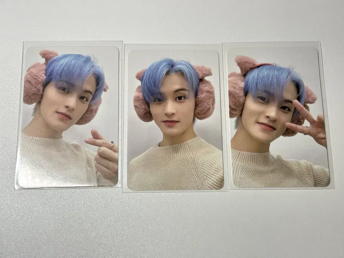 nct dream nct 127 pinkchristmas mark photocard wts