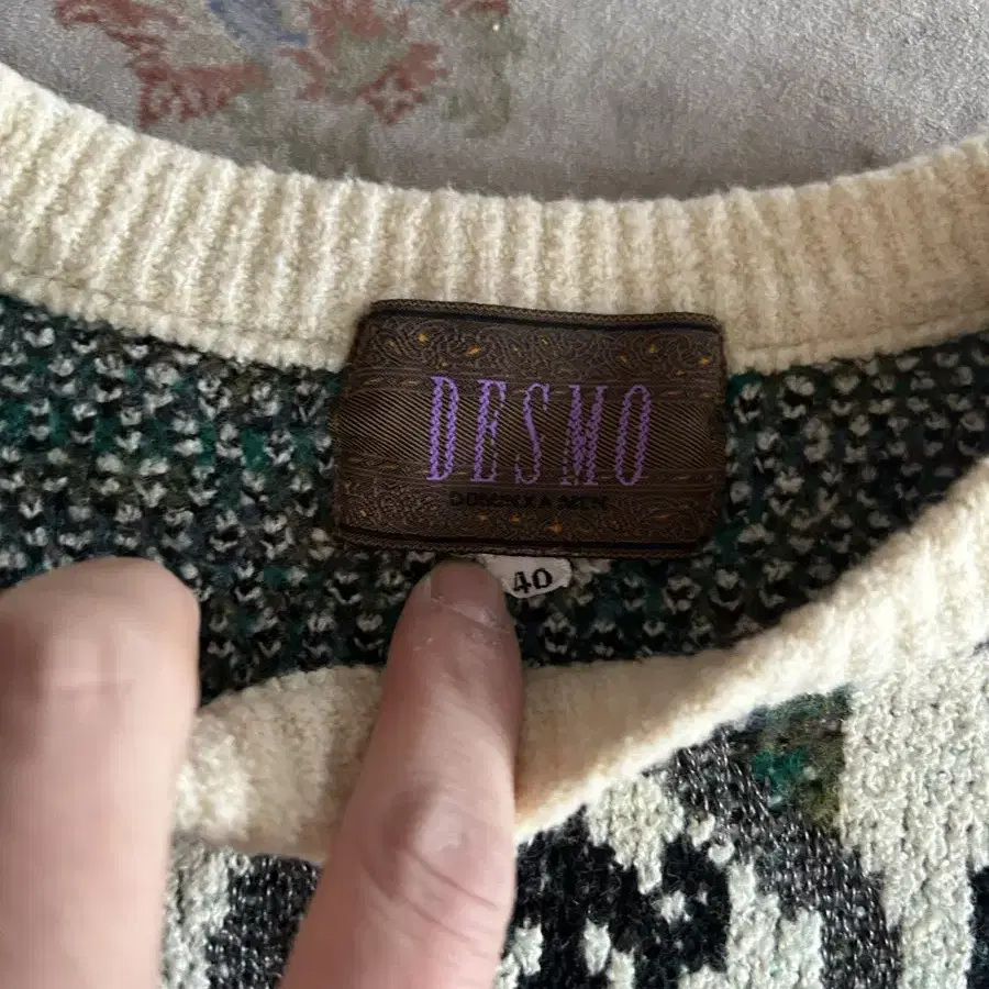 Vintage terry knit