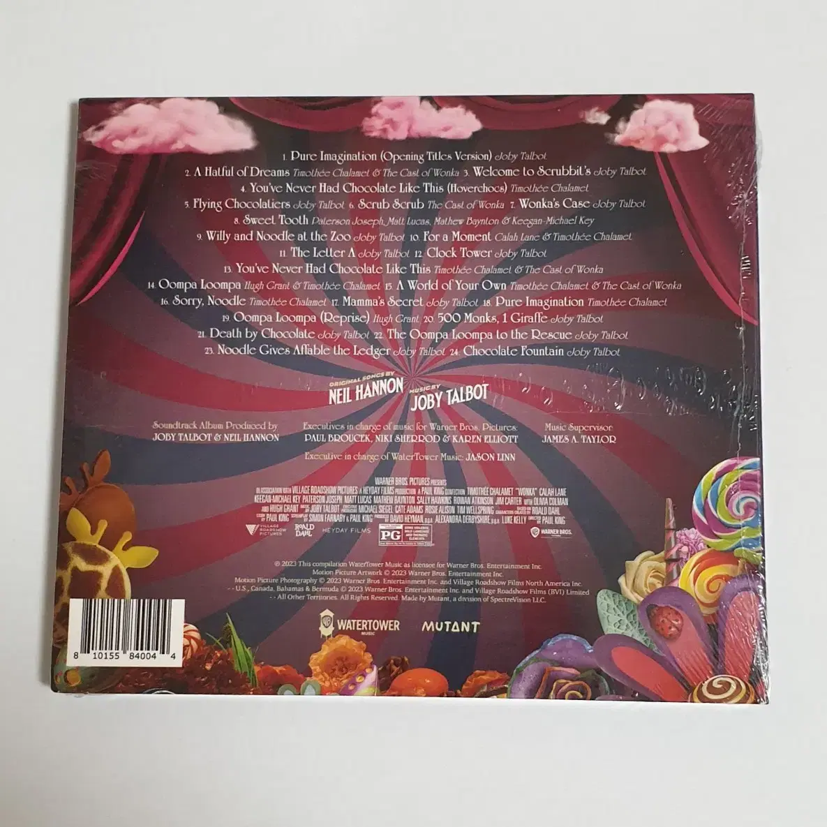 웡카 OST CD (mutant digipack)