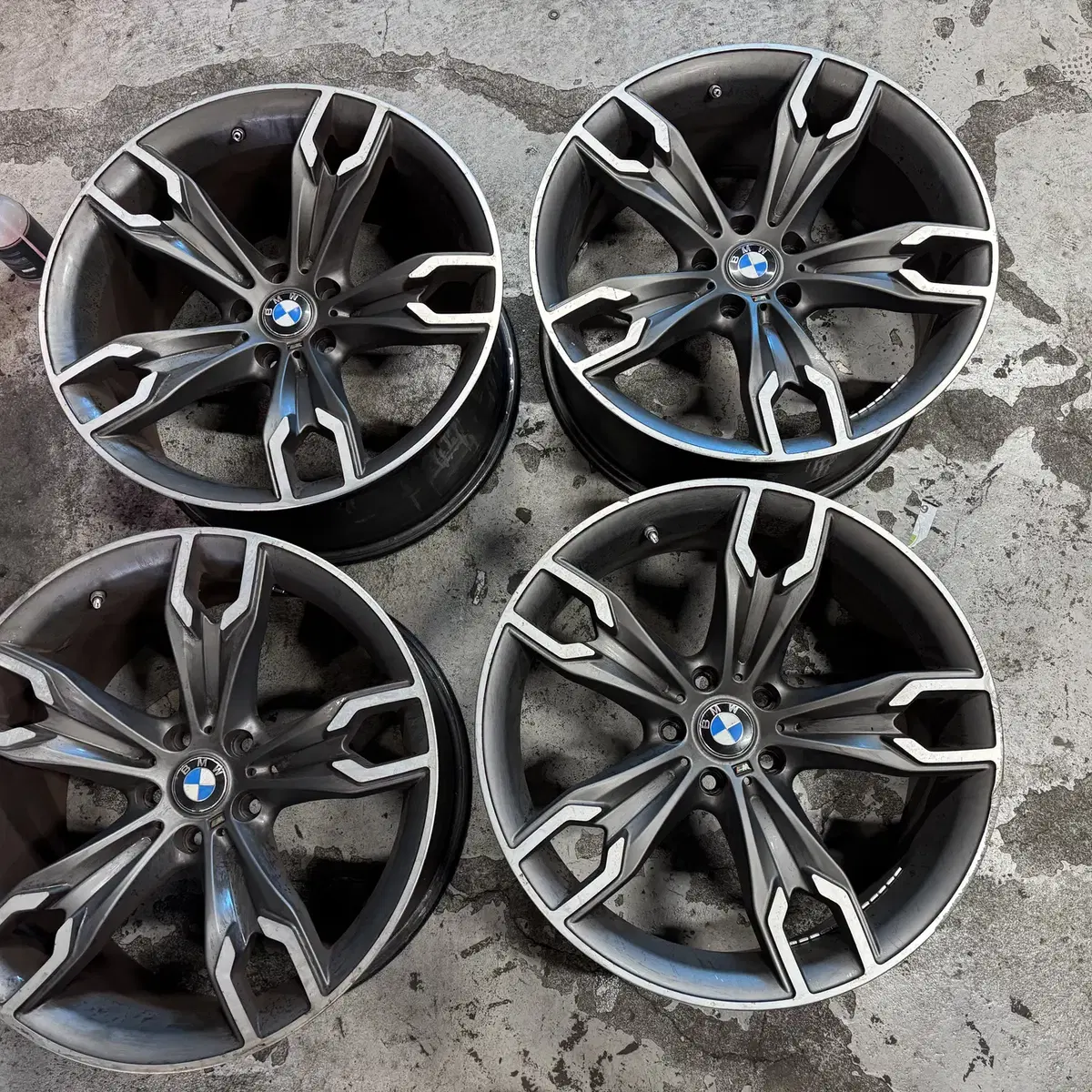 19인치 pcd 112 bmw g바디 668m 디자인 중고 휠 판매