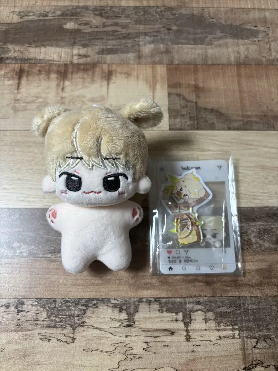 반택포) 세븐틴 멍멍찬 디노 10cm 인형 양도