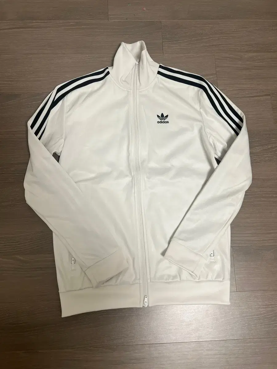 adidas Beckenbauer Tracktop Jersey White-Black S(90)