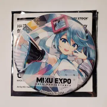 MIKU EXPO 10주년 기념 캔뱃지