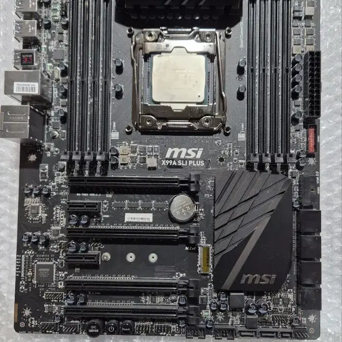 msi x99a + i7-5820k