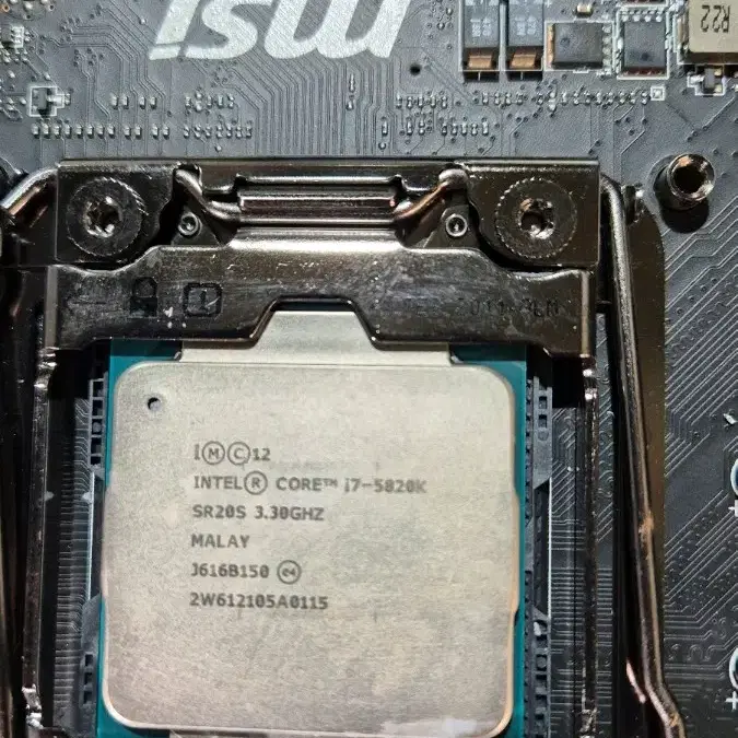 msi x99a + i7-5820k