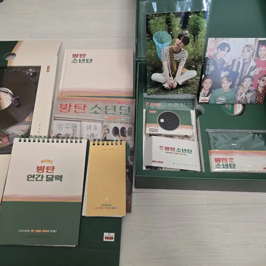 방탄소년단 bts 2021 시즌그리팅 시그 디비디 dvd 풀박