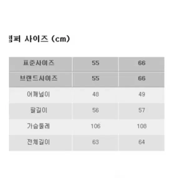 시에로 폭스퍼 패딩 새상품