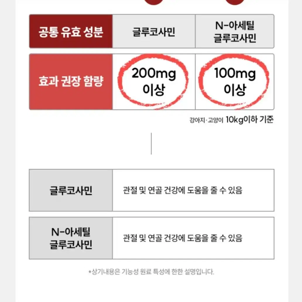 고양이 강아지 관절 슬개골 연골 관절염 노견 영양제 글루코사민