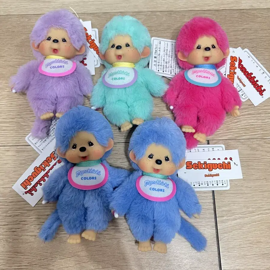 새상품) 몬치치 키링 Monchhichi Keyring color