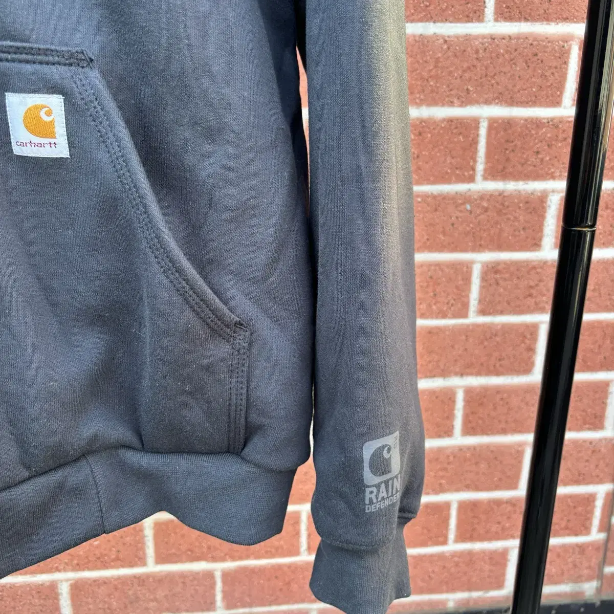 Carhartt 칼하트 써멀 블랙 후드집업