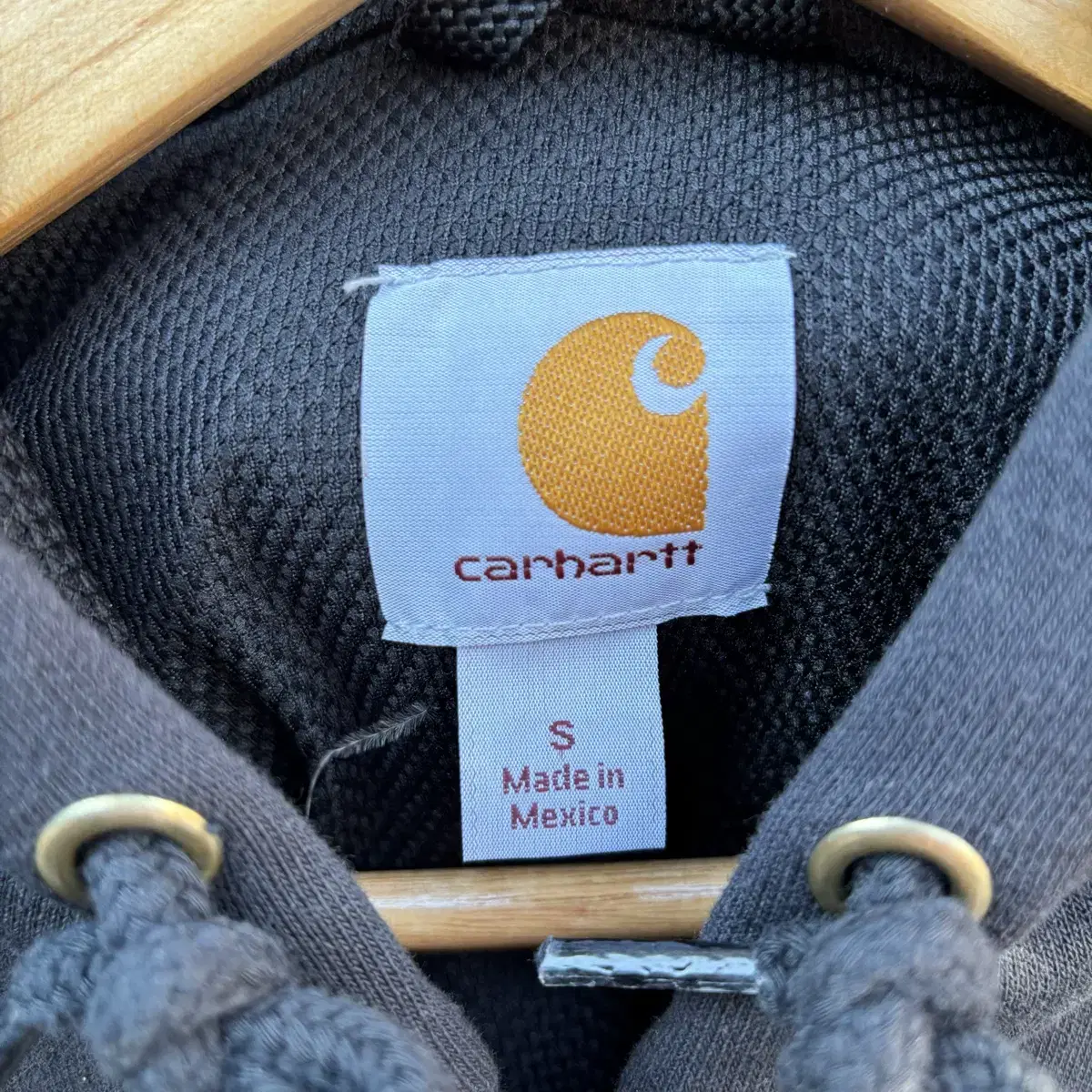 Carhartt 칼하트 써멀 블랙 후드집업