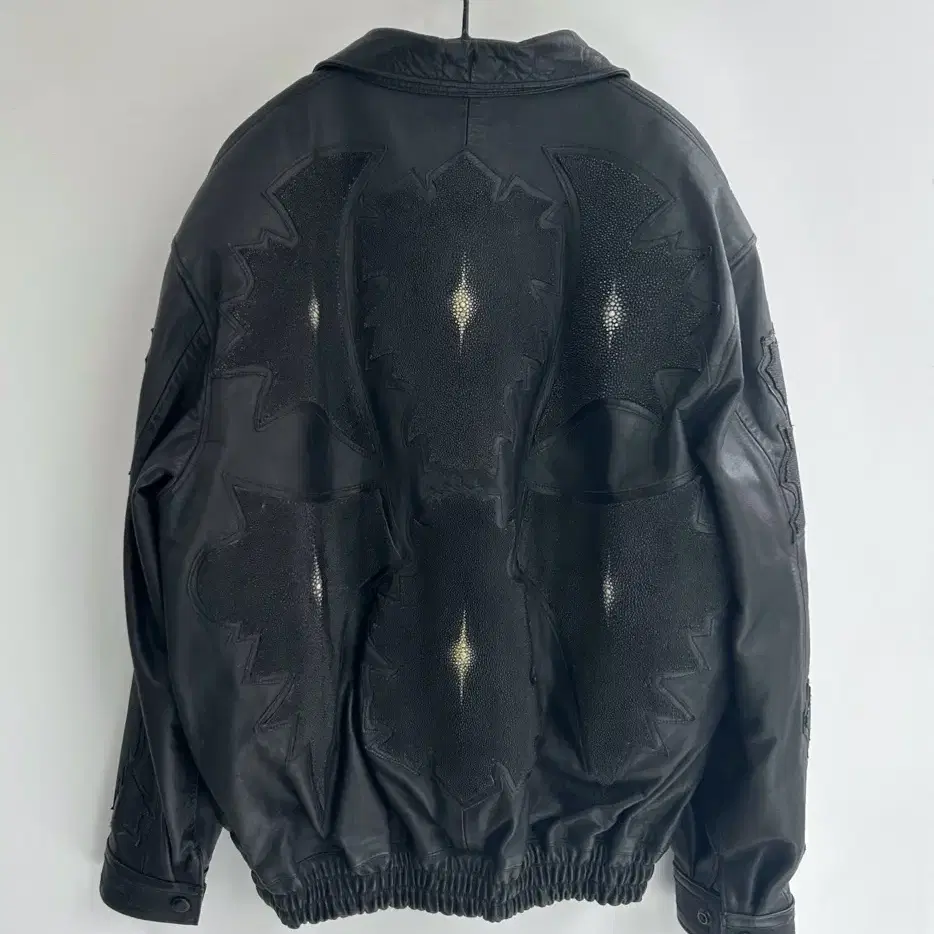 핸드메이드 Stingray Leather 가오리가죽 자켓