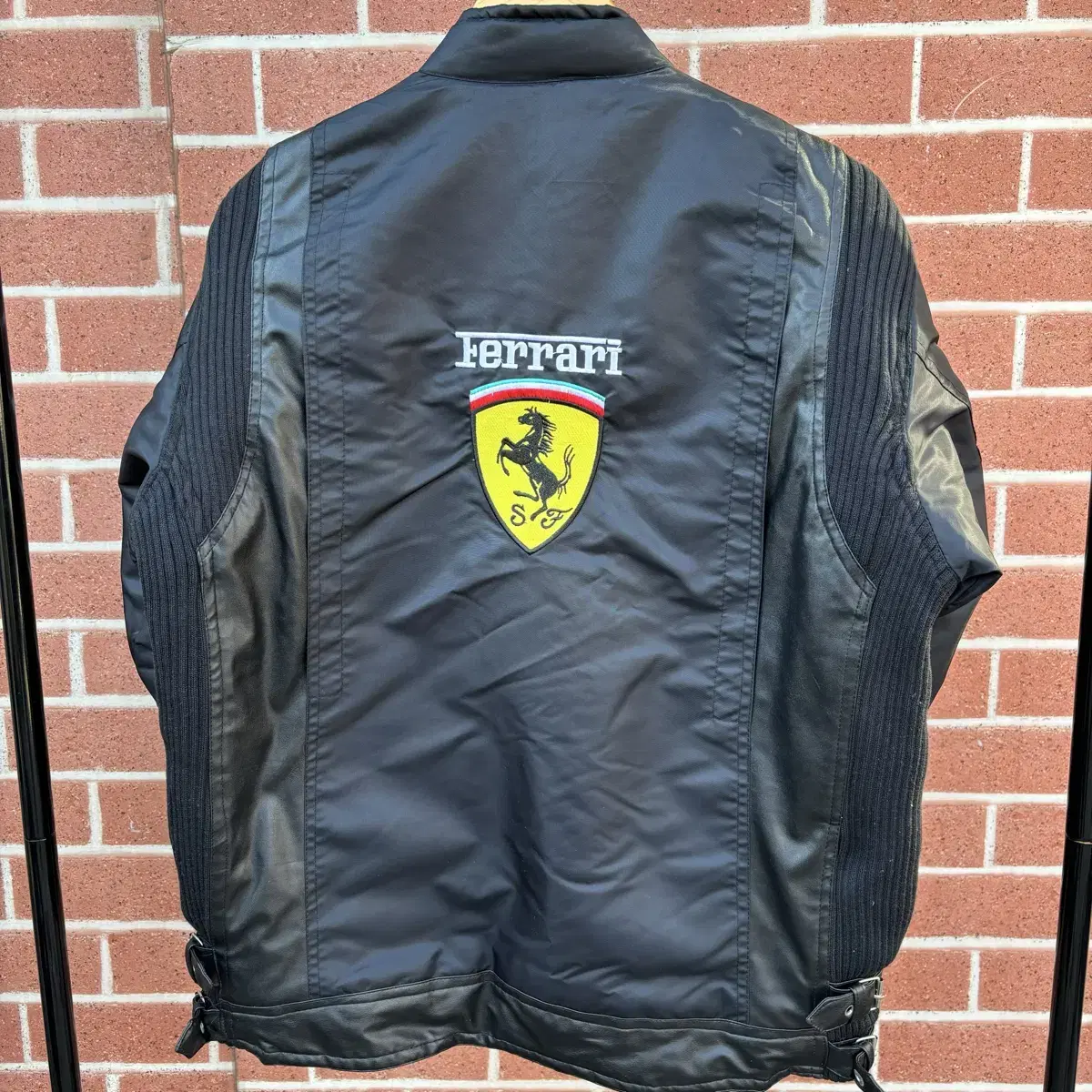 Ferrari 페라리 F1 블랙 레이싱 점퍼 자켓