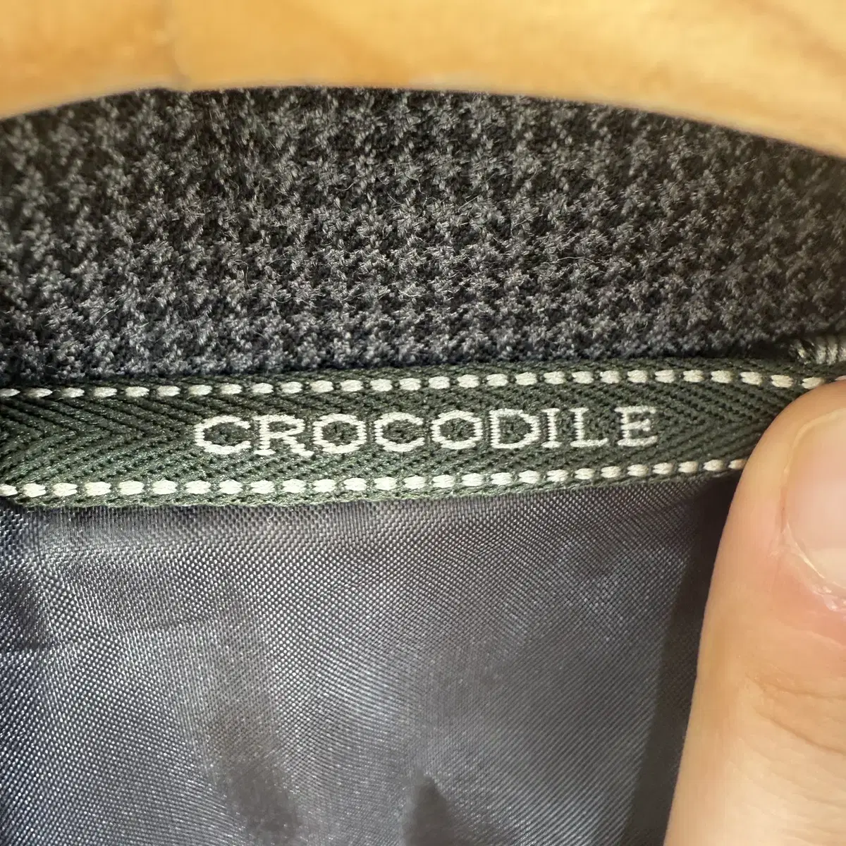 CROCODILE 퀄팅자켓