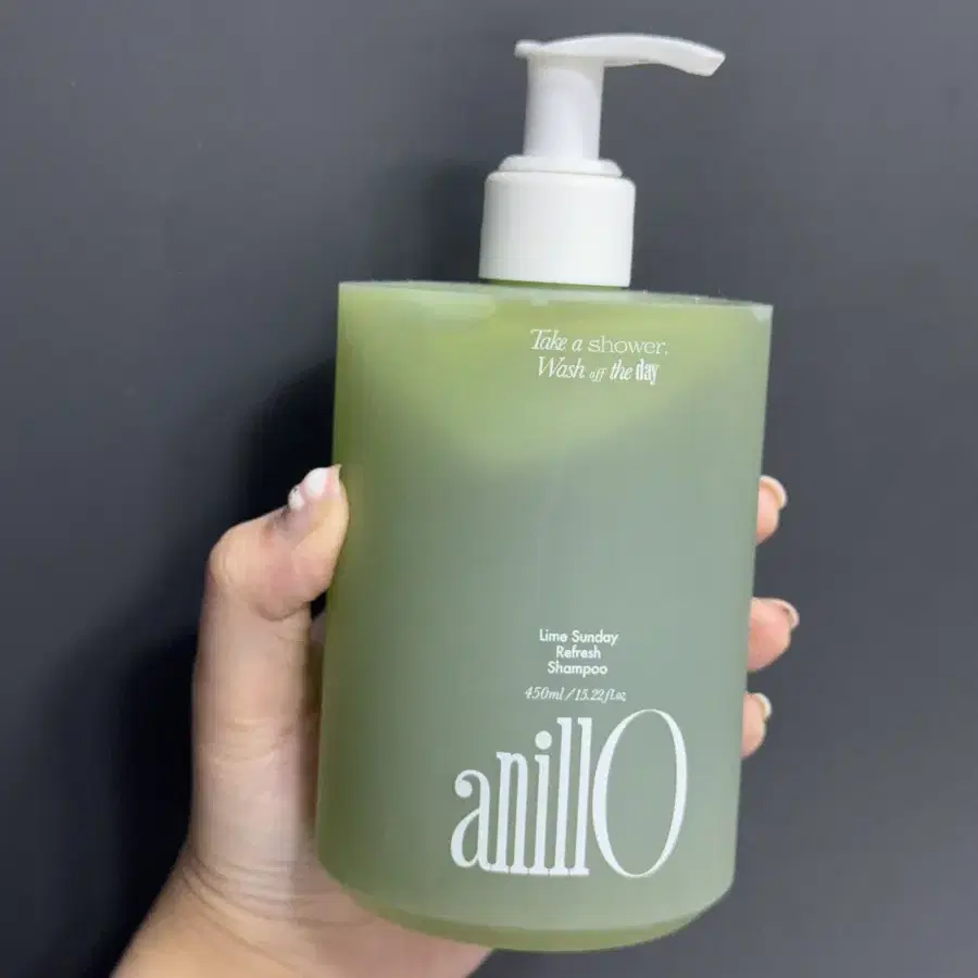 새상품 아닐로 라임썬데이 리프레시 샴푸 450ml