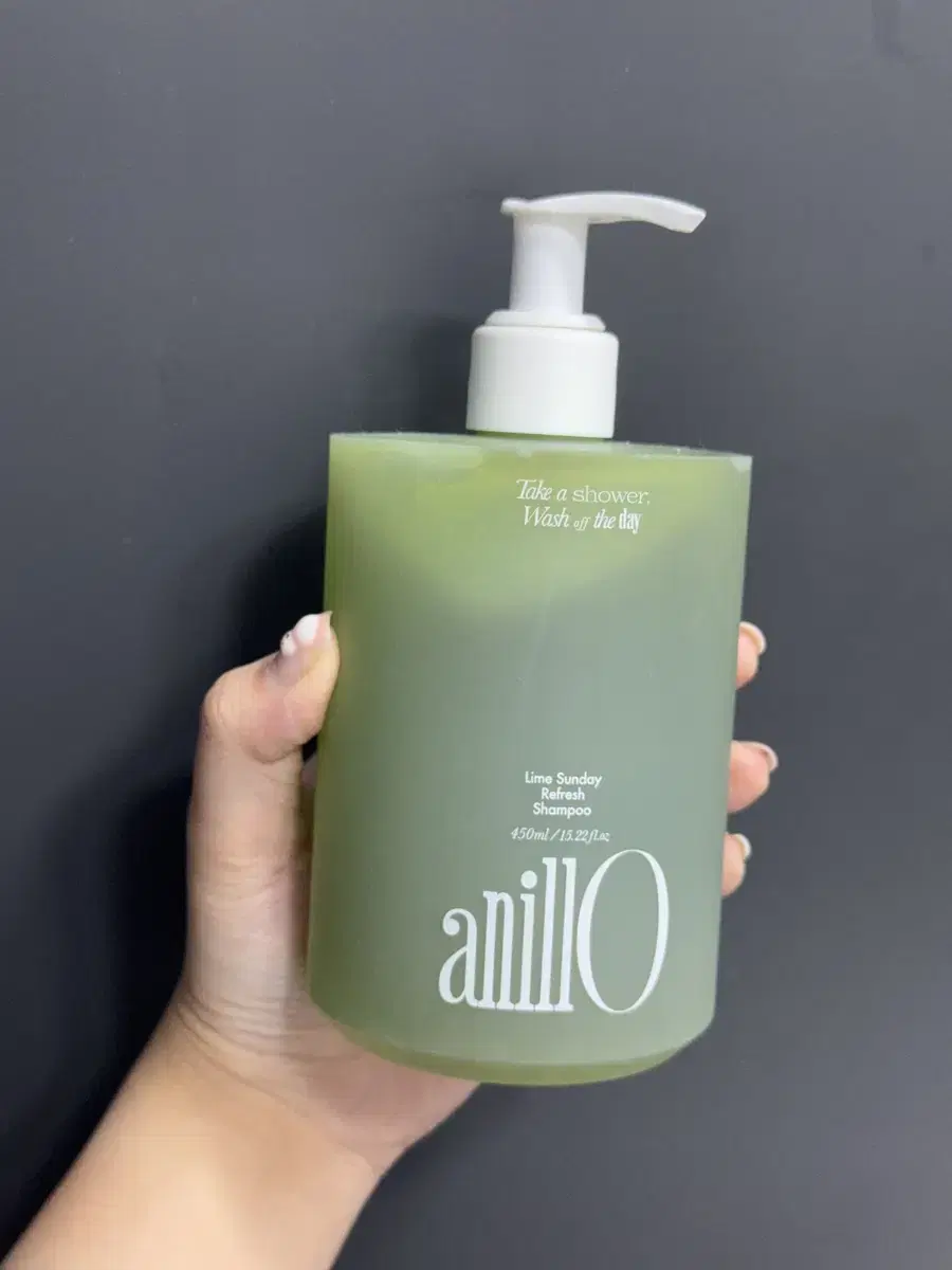 새상품 아닐로 라임썬데이 리프레시 샴푸 450ml