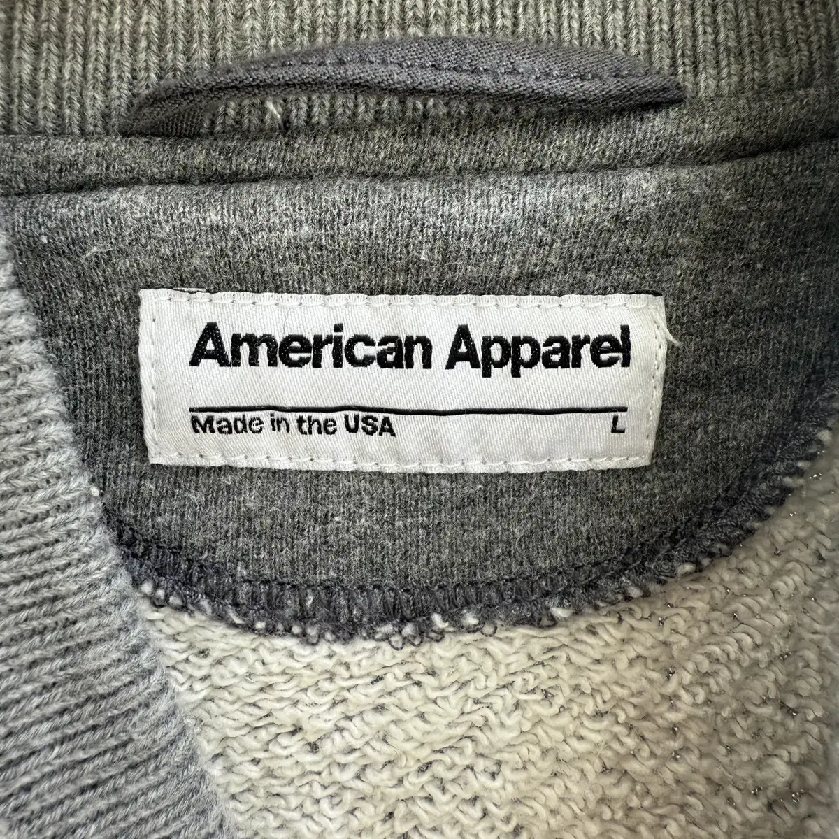 AMERICAN APPAREL 바시티 자켓(Made in USA)