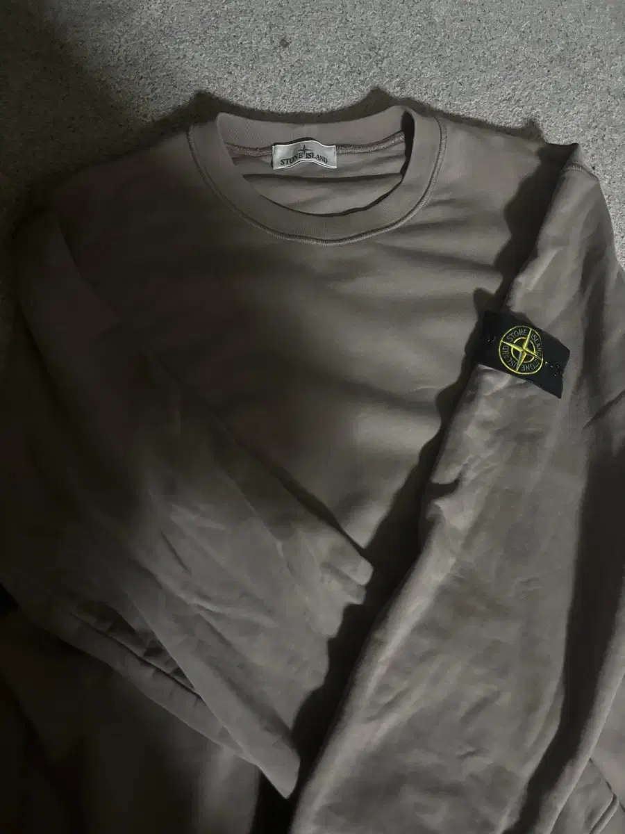 Stone Island Man to Man 24SS Dove Grey XXXL