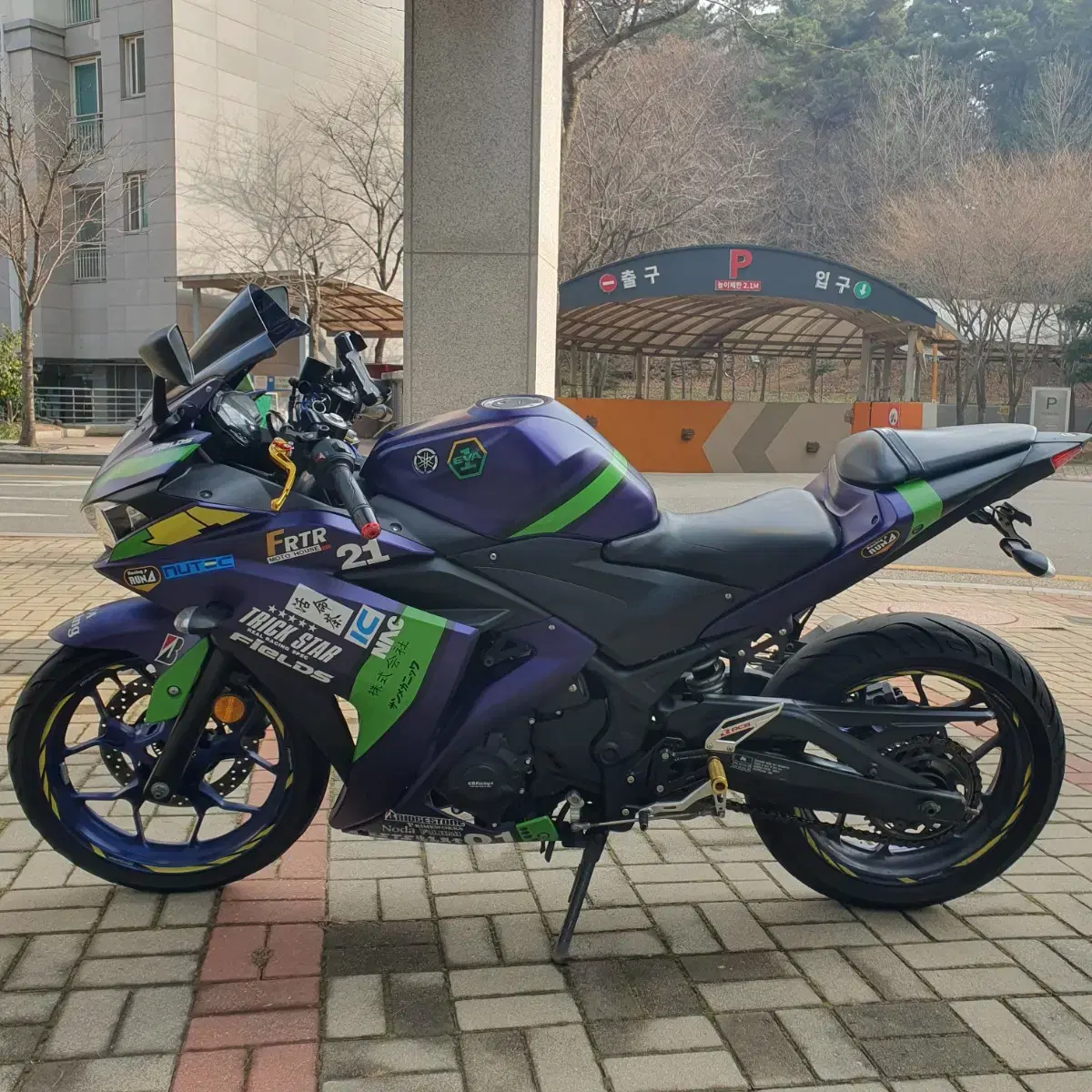 야마하r3 (코멧125 닌자300 cbr125 mt03 gsxr125