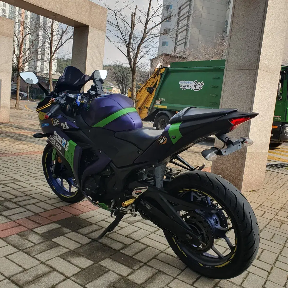 야마하r3 (코멧125 닌자300 cbr125 mt03 gsxr125