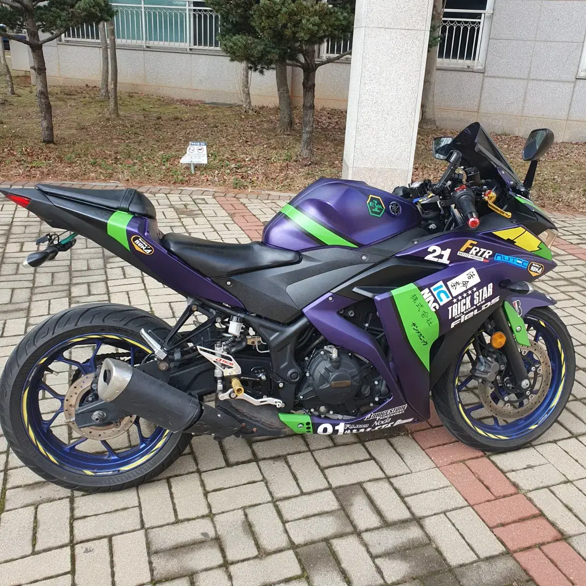 야마하r3 (코멧125 닌자300 cbr125 mt03 gsxr125