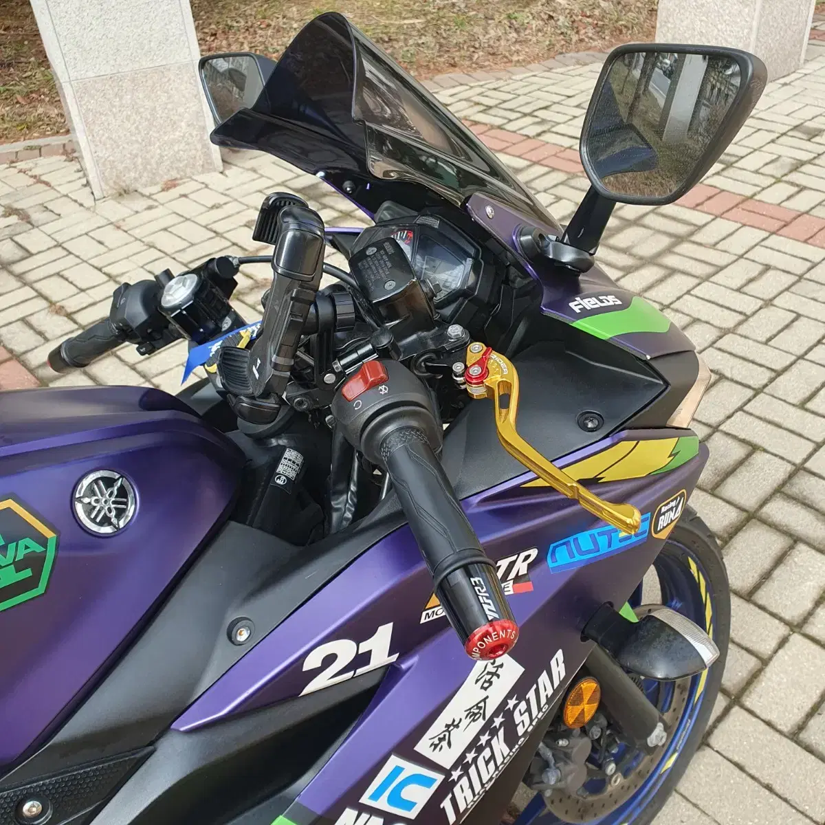 야마하r3 (코멧125 닌자300 cbr125 mt03 gsxr125