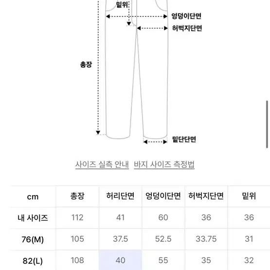 [새상품] 레디포넥스트 기모 카고 파라슈트 팬츠 XL 블랙 포켓 겨울