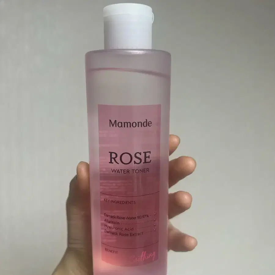 마몽드 로즈 워터 토너 250ml + 50ml 증정 팔아요!