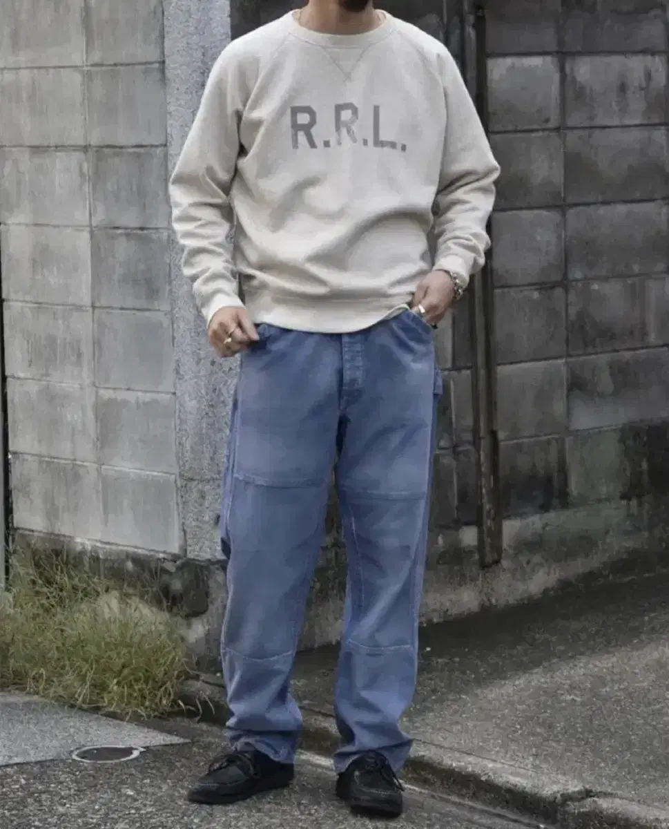 RRL 더블알엘 더블니 카펜터 팬츠 32/32