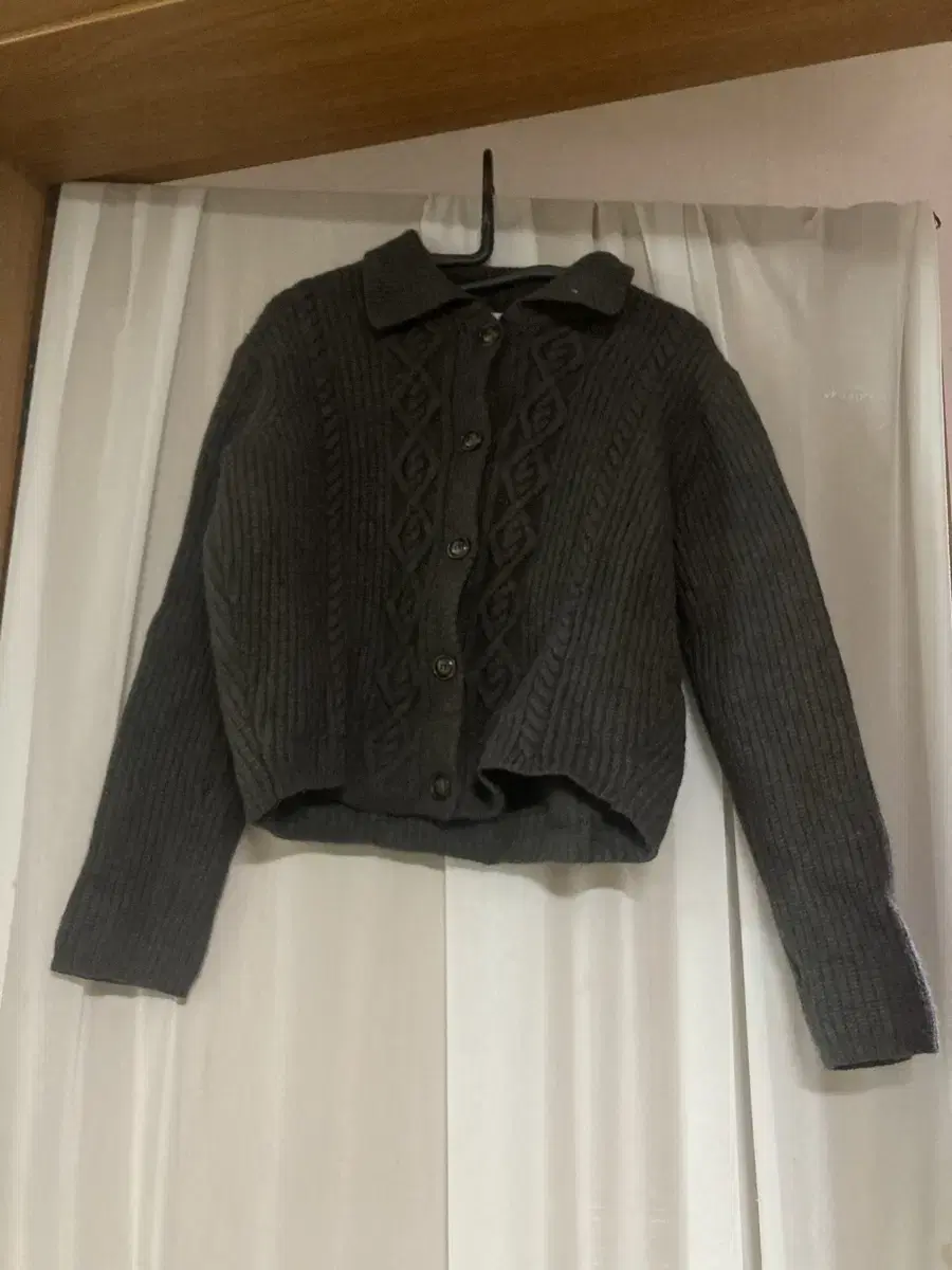 Wool Pretzel Knit Jacket