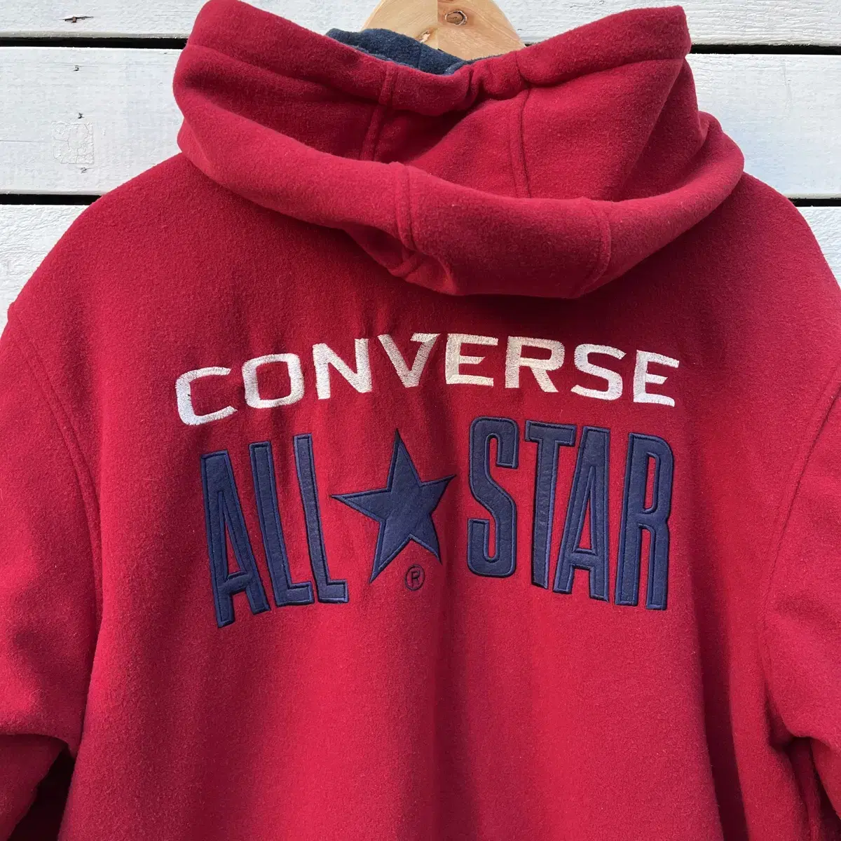 Converse 컨버스 플리스 후드 자켓