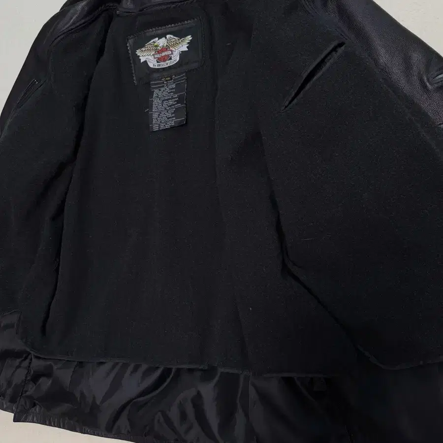 Harley Davidson long learher jacket