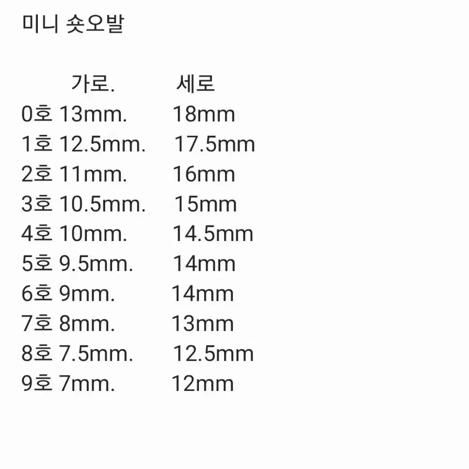 미니손톱, 어린이*수제네일팁*