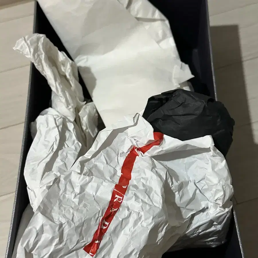 프라다 PRADA 아메리카컵 블랙 270-275 8사이즈