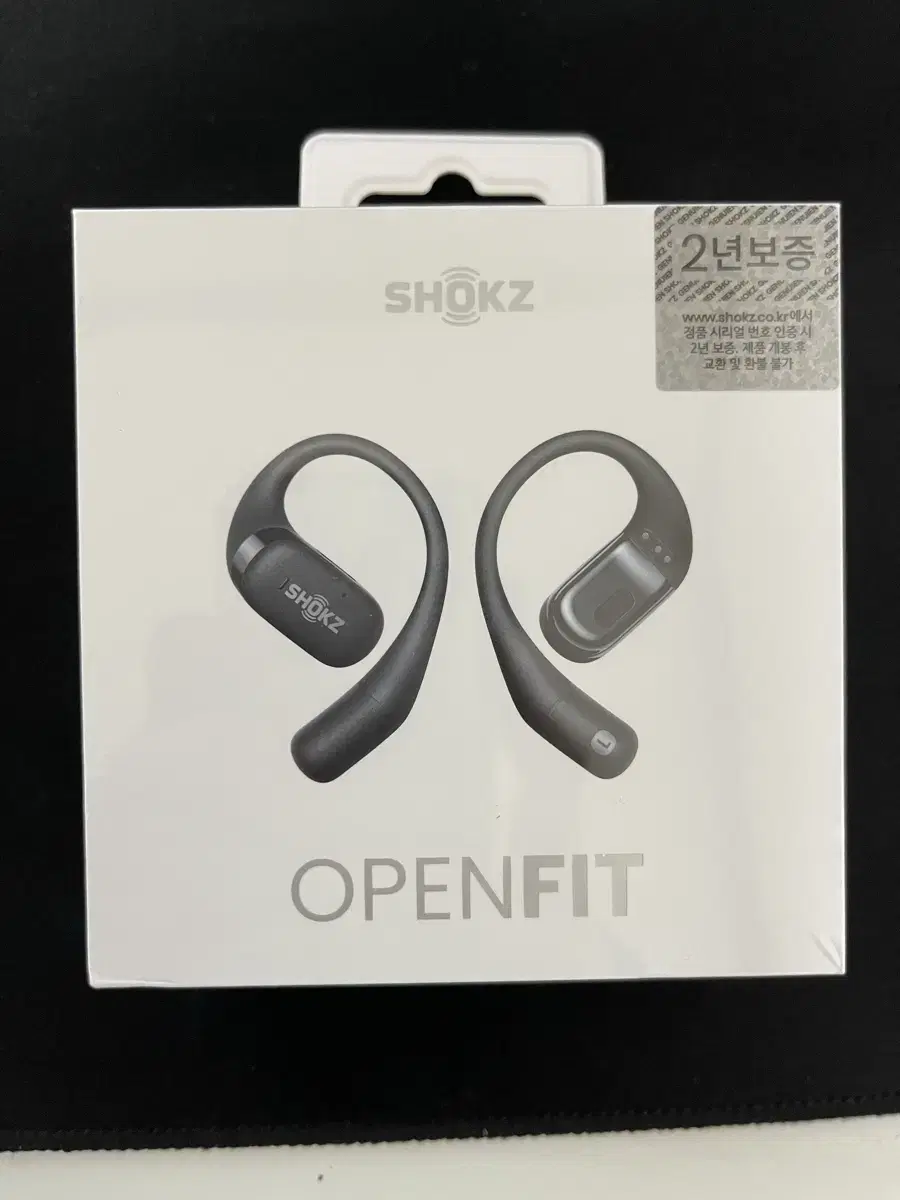 샥즈 Shokz 오픈핏 OpenFit T910 골전도 이어폰 블랙