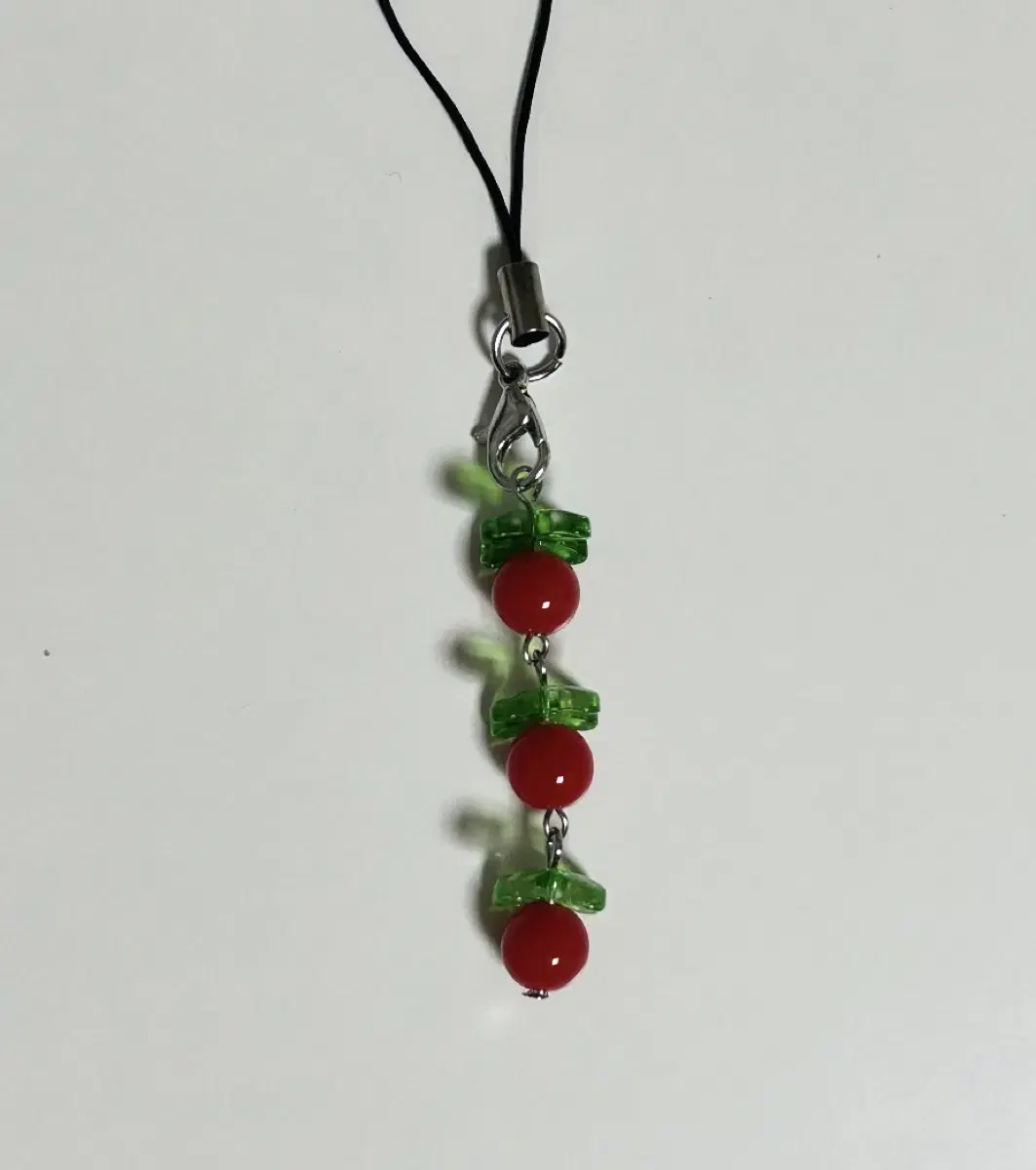 Beaded Keyring Tomato Keyring